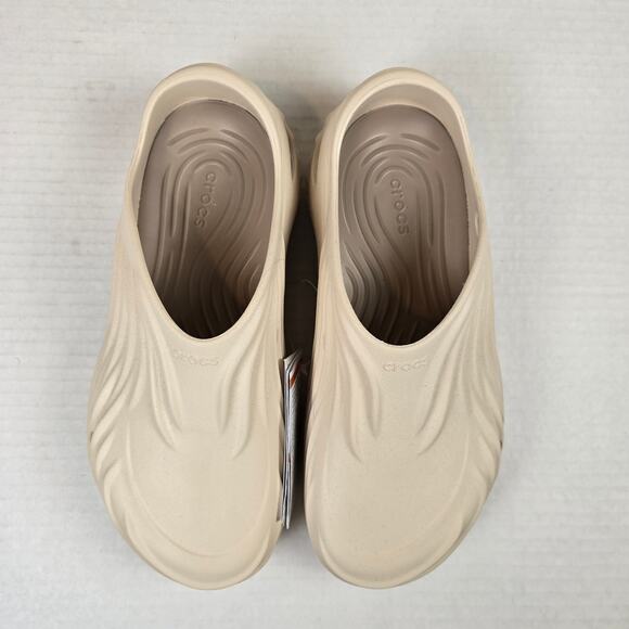 Crocs Echo Wave Clogs Sz M11 Almond Tint Slip On Sandals Slides Shoes 210521-0LL main image 4